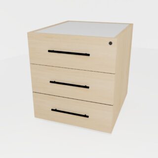 Fitted Pedestal 3 Drawer