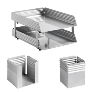 Fluted Steel Desk Range Set