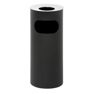 Standing Ashtray-Litter Bin (with Stainless Steel Top)