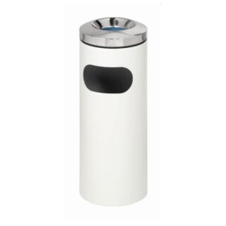 Innovation Ashtray Litter Bin With Cut Out And Galvanized Ash Holder